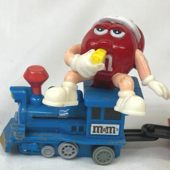 M&M mini Christmas train set of 4 - Picture 2 of 12